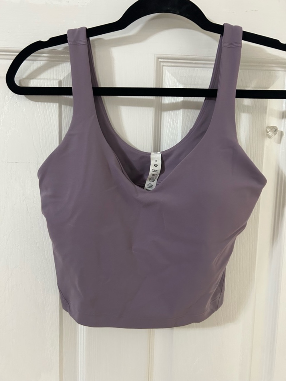 lululemon athletica Lavender Purple Tank Top
